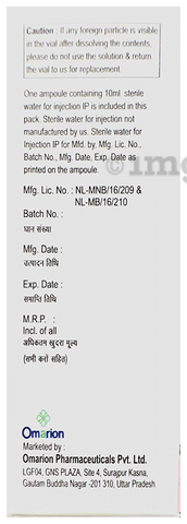 Omicortisone 100 Injection