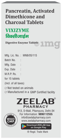 Vixizyme Tablet image