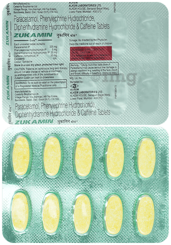Zukamin Cold Plus Tablet