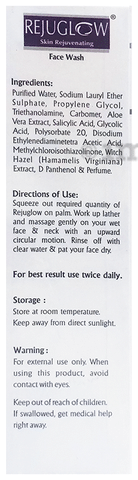 Rejuglow facewash sale