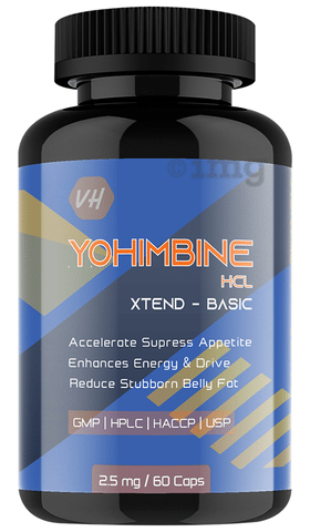 Vitaminhaat Yohimbine HCL Xtend-Basic 2.5mg Capsule 1