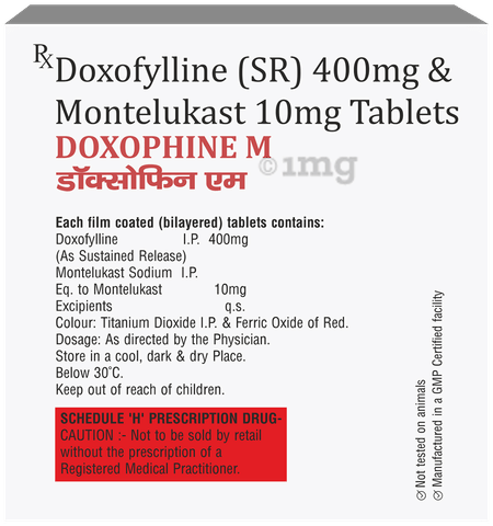 Doxophine M Tablet SR image Doxophine M Tablet SR image