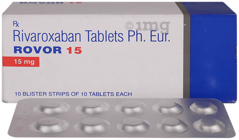 Rovor 15mg Tablet image
