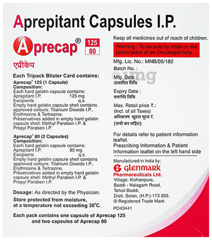 Aprecap 125/80 Capsule