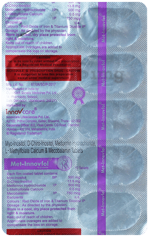 Met-Innovfol Tablet image