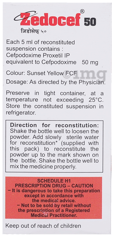 Zedocef 100 Oral Suspension image Zedocef 100 Oral Suspension image
