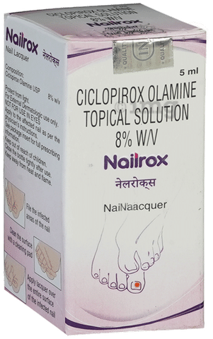 Nailrox Nail Lacquer: View Uses, Side Effects, Price and Substitutes | 1mg-thanhphatduhoc.com.vn