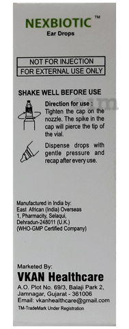 Nexbiotic Ear Drop image