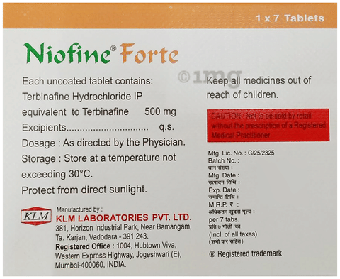 Niofine Forte Tablet image Niofine Forte Tablet image