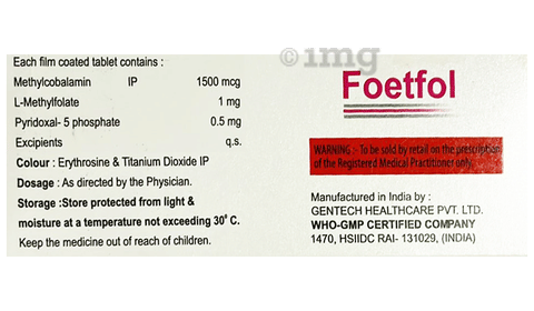 Foetfol Tablet image