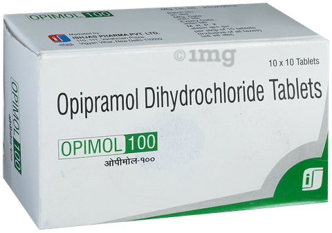 ओपिमोल 100mg टैबलेट image