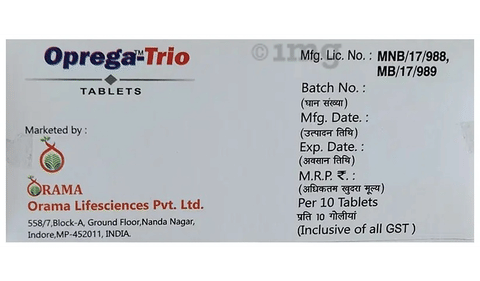 Oprega-Trio Tablet SR image Oprega-Trio Tablet SR image