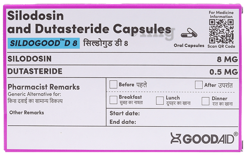 Sildogood D 8 Capsule image