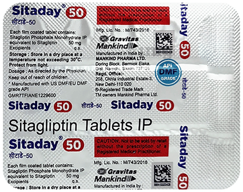 Sitaday 50 Tablet image