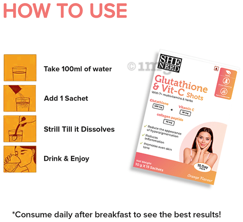 buy glutathione injection india 600 mg at  750/vial in Nagpur SheNeed Glutathione & Vit C