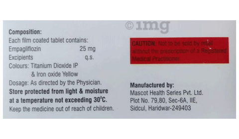 Jardix 25 Tablet image Jardix 25 Tablet image
