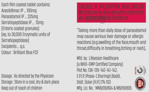 Remiflam-SP Tablet image
