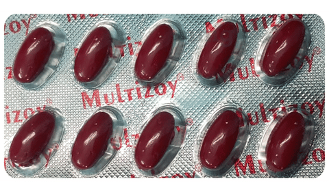 Multizoy Soft Gelatin Capsule: Buy strip of 10.0 soft gelatin