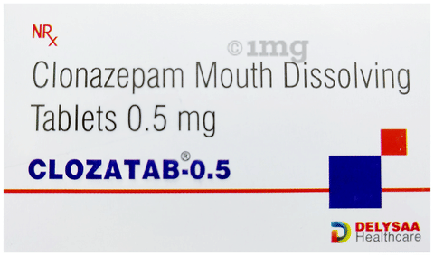Clozatab 0.5 Tablet MD image Clozatab 0.5 Tablet MD image