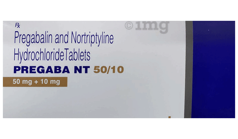 PREgabA NT 50/10 Tablet image PREgabA NT 50/10 Tablet image
