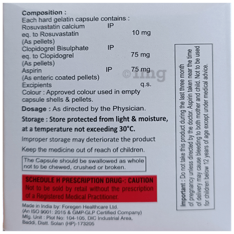 Xarostat Gold 10 Capsule image