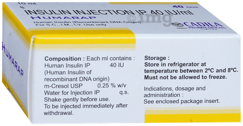 Humarap 40IU/ml Injection image