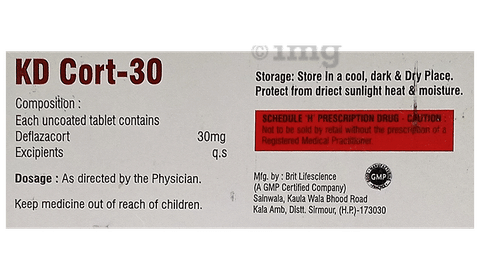 KD Cort 30 Tablet image KD Cort 30 Tablet image