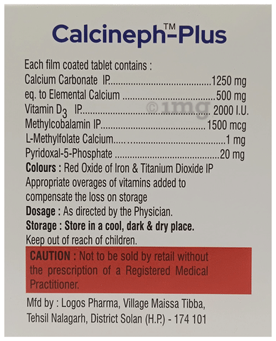 Calcineph-Plus Tablet image