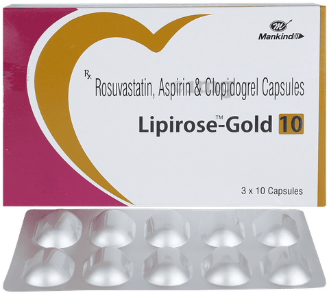 Lipirose-Gold 10 Capsule image