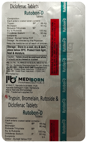 Rutobon-D Tablet image