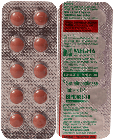 Espidase 10mg Tablet