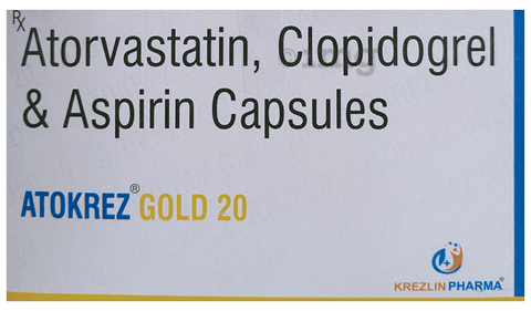 Atokrez Gold 20 Capsule image Atokrez Gold 20 Capsule image