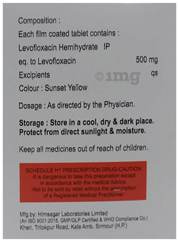 Splenflox 500 Tablet image