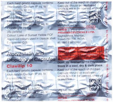 Clavilip 10 Capsule image