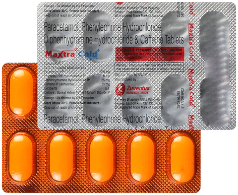 Maxtra Cold Plus Tablet image Maxtra Cold Plus Tablet image