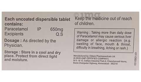 Admol 650 Tablet DT image Admol 650 Tablet DT image