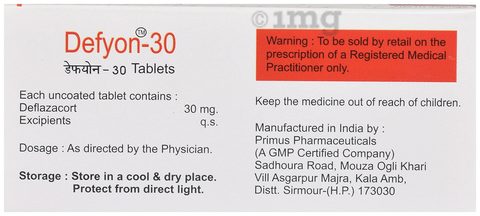 Defyon 30 Tablet image Defyon 30 Tablet image