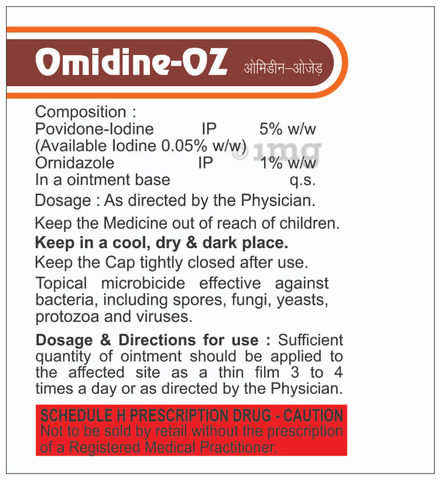 Omidine-OZ Ointment image