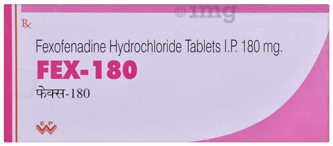 Fex 180mg Tablet image