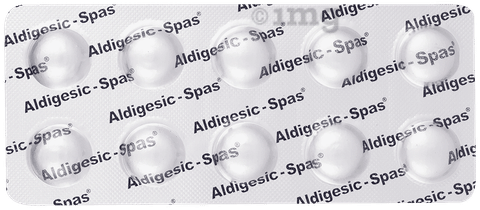 Aldigesic Spas 80mg/100mg Tablet image Aldigesic Spas 80mg/100mg Tablet image