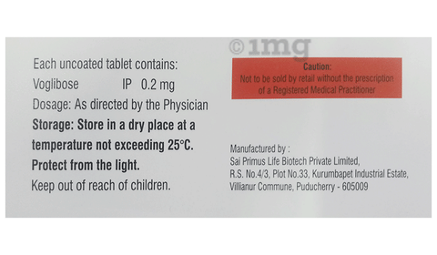 Voglow 0.2mg Tablet image