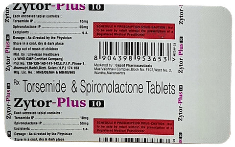 Zytor-Plus 10 Tablet image Zytor-Plus 10 Tablet image