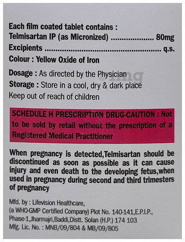 Telonyx 80 Tablet image
