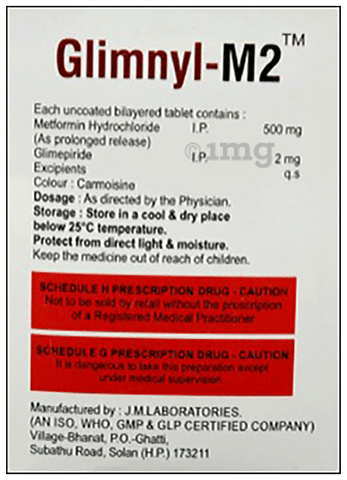 Glimnyl-M 2 Tablet PR image