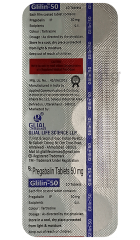 Glilin 50 Tablet image