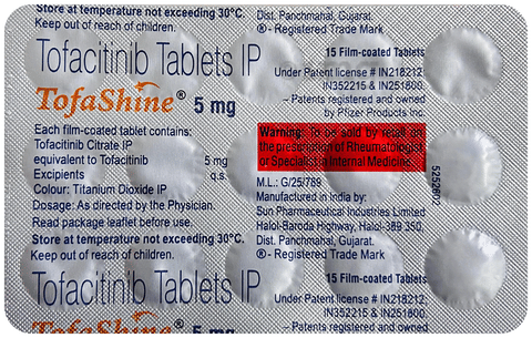 Tofashine 5mg Tablet image