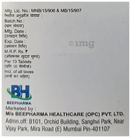 Beedol-P Tablet image