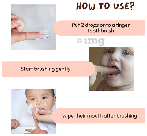 Coco Crush Liquid Toothpaste Finger Toothbrush For Babies