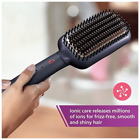 Straightener Comb Philips Keratin Hair Brush Philips BHH885/10