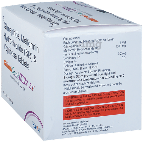 Glimisave MV 2.2F Tablet SR